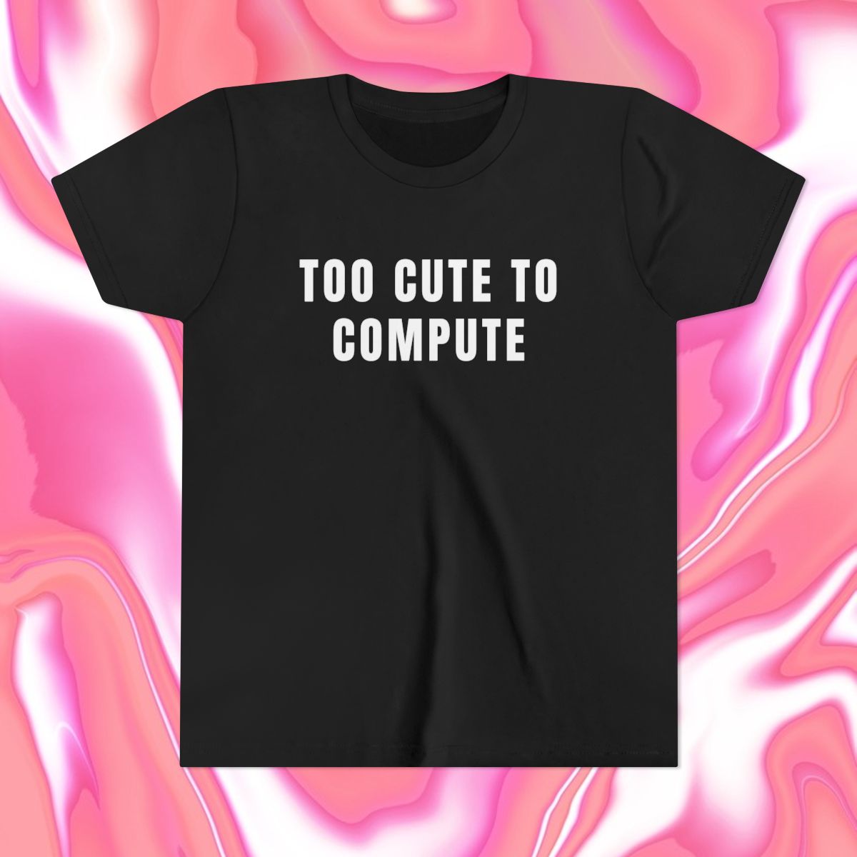 Too Cute to Compute Baby Tee