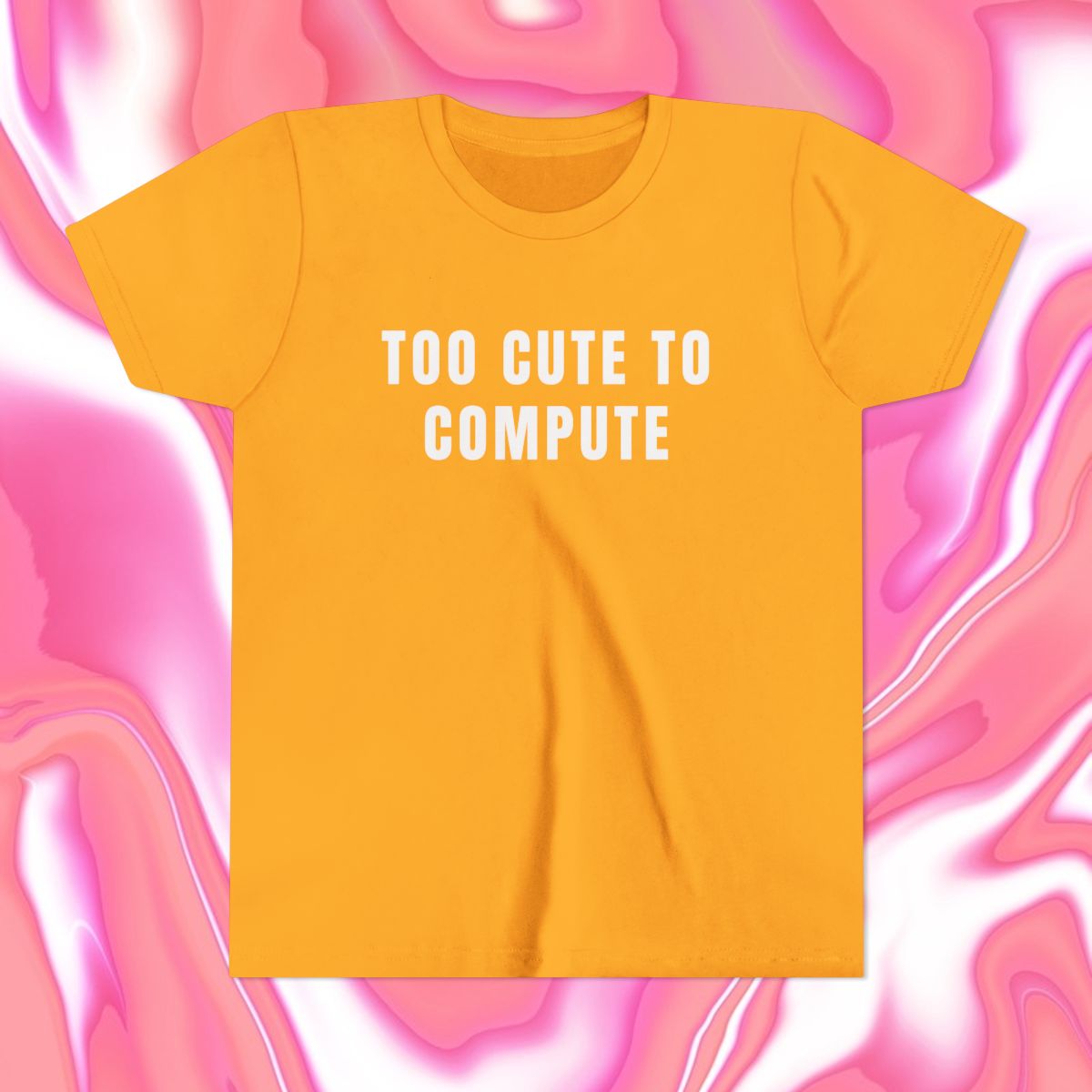 Too Cute to Compute Baby Tee