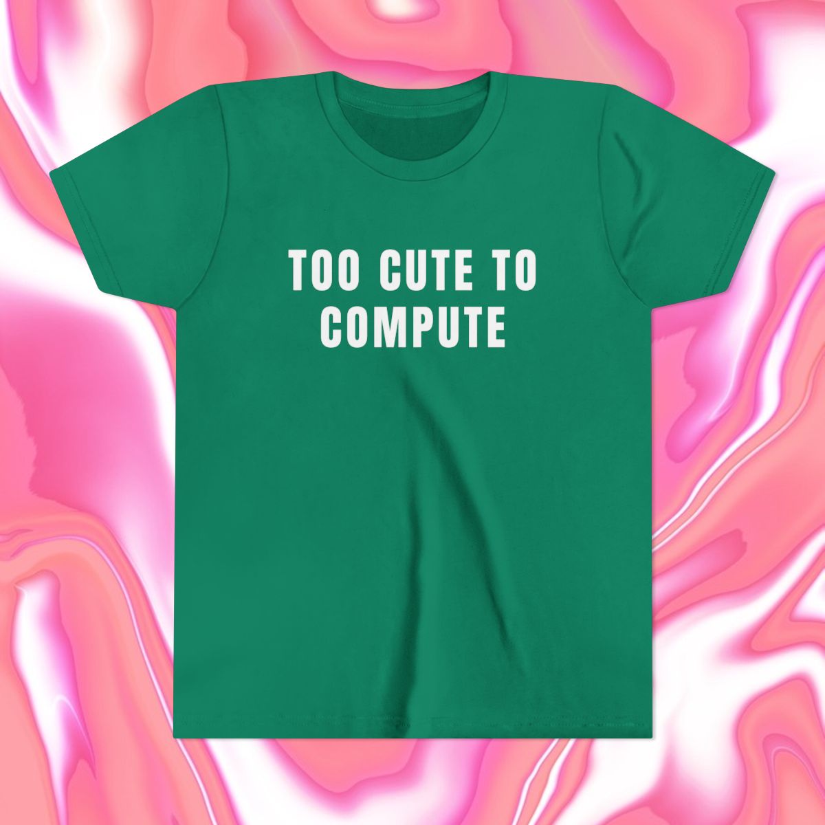 Too Cute to Compute Baby Tee
