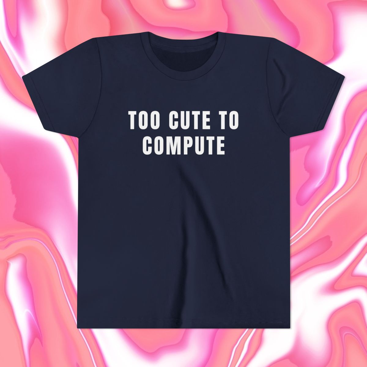 Too Cute to Compute Baby Tee
