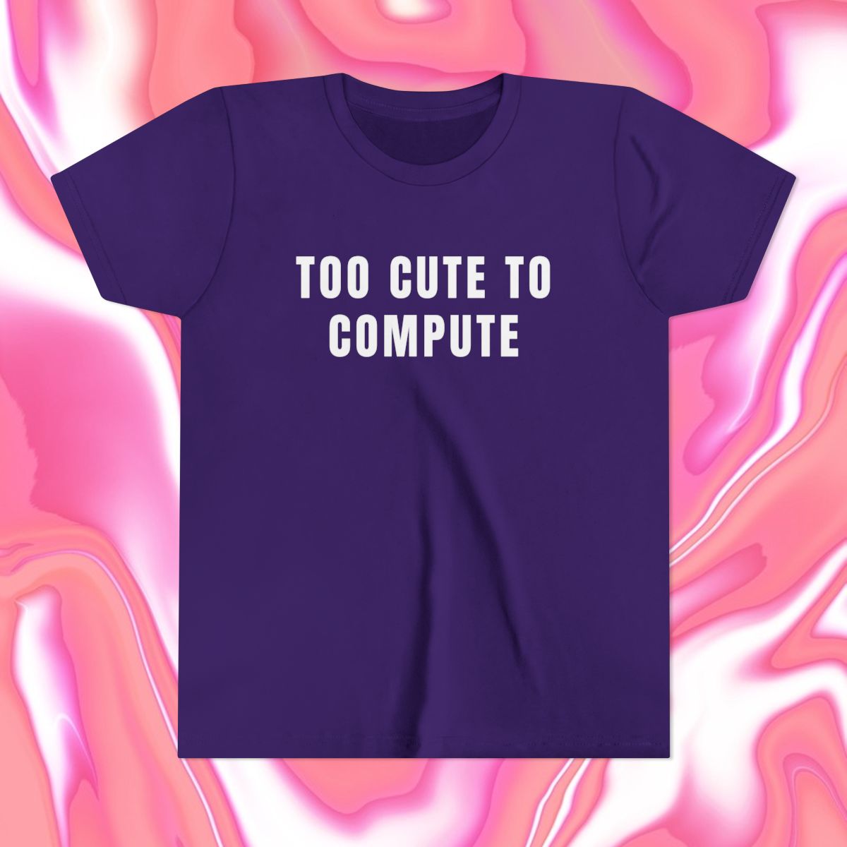 Too Cute to Compute Baby Tee