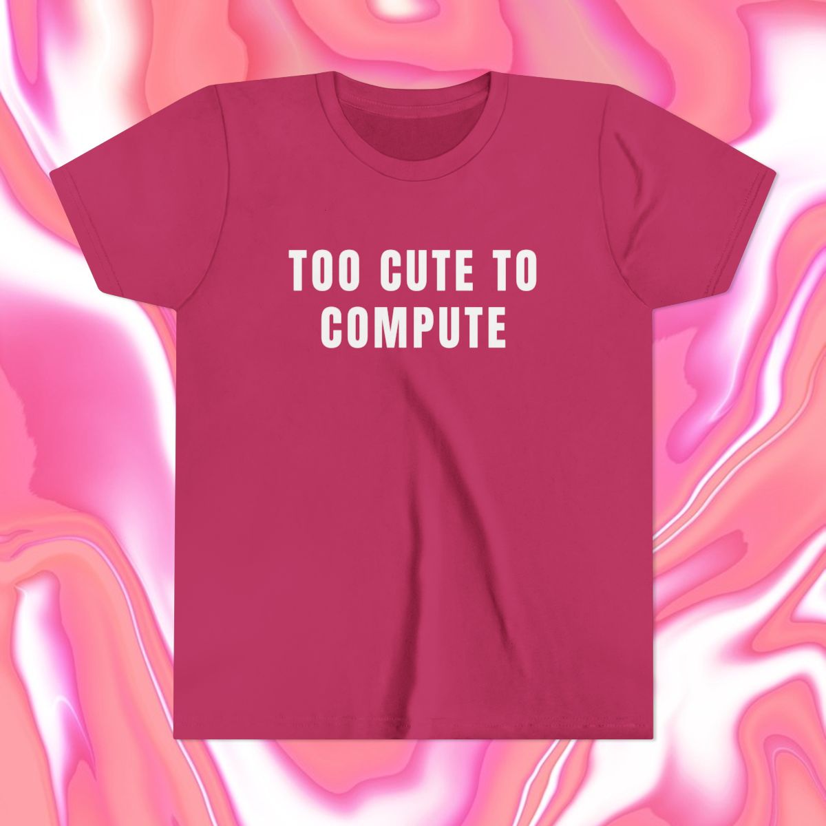 Too Cute to Compute Baby Tee