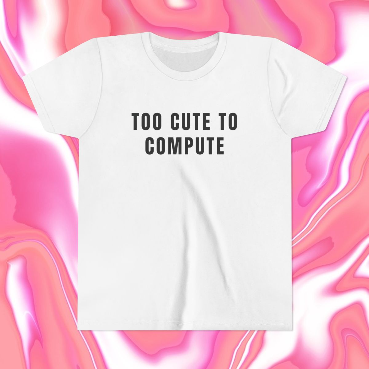 Too Cute to Compute Baby Tee