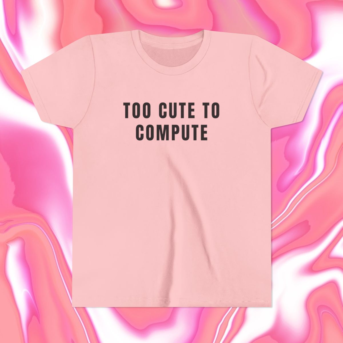 Too Cute to Compute Baby Tee