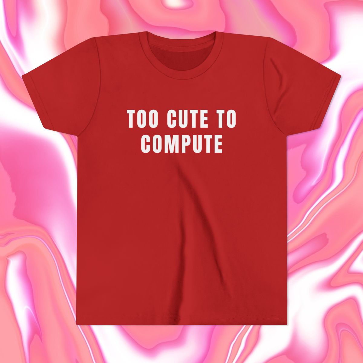 Too Cute to Compute Baby Tee